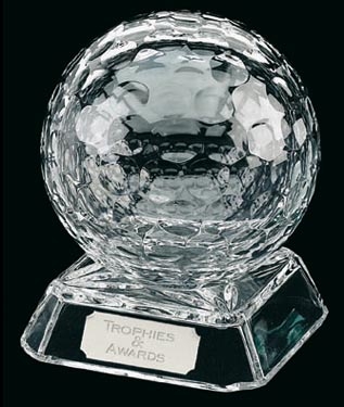 Quality Lead Crystal Golf Award