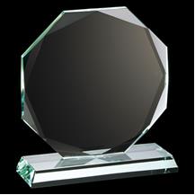 Ruby Collection Octagon Glass Plaque