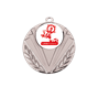 Little Kickers Silver Medal with NO Ribbon thumbnail