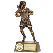 A1328A Female Rugby Trophy