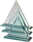 Aztec Jade Glass 'Pyramid'