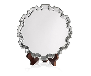 Silver Plated Chippendale Trays - Without Feet