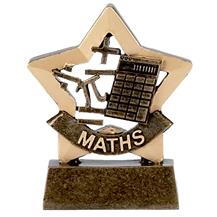 Maths Mini Star Award - A950