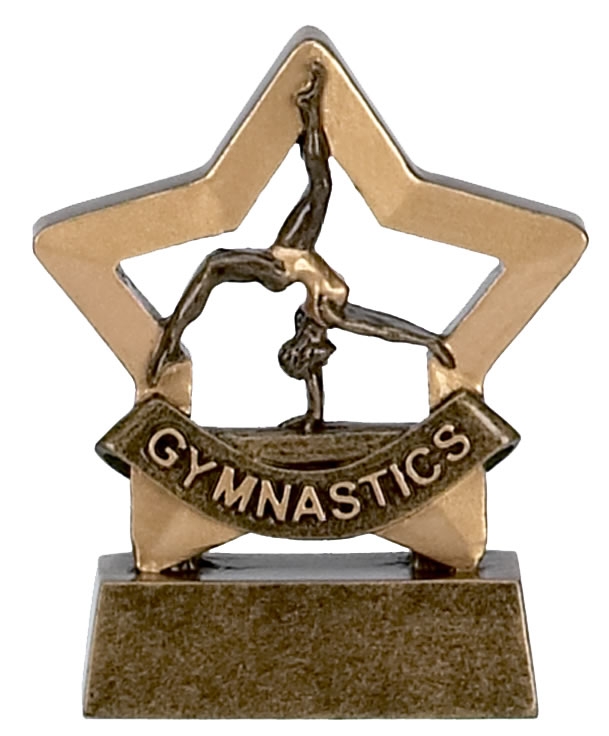 Female Gymnastics Mini Star Award - A962