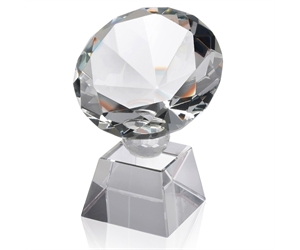 Diamond Shaped Award on Base