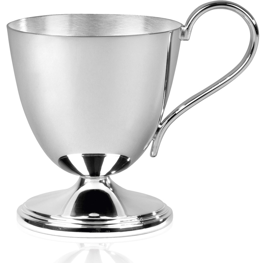Silverplated Childs Can - B93