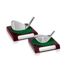 Silvertone Finish Golf Clubs with Ball - Nearest to the pin and Longest Drive - JG006 and JG007