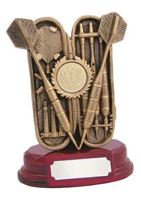 Resin Darts Case Trophy