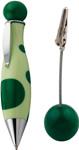 Jazzy Spots on Pen and Photoholder Green