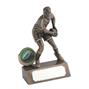Beautiful Resin Mini Male Rugby Trophy thumbnail