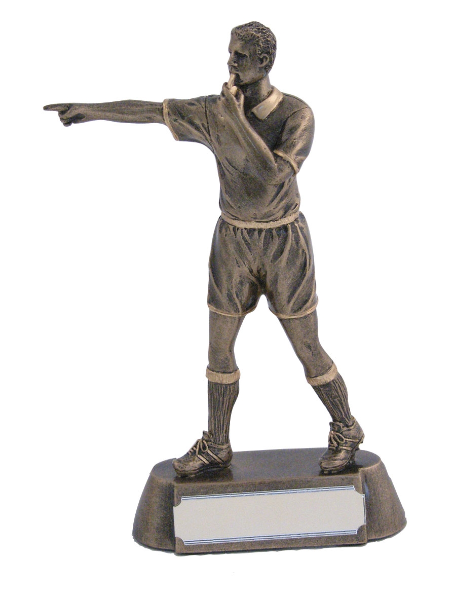 Classic Resin Football Referee Trophy
