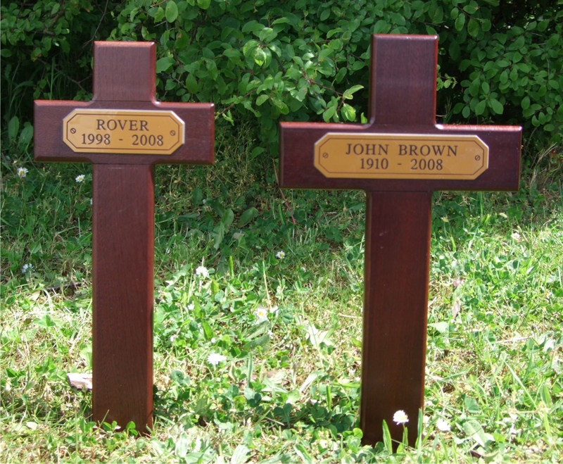 Wooden Mahogany Crosses
