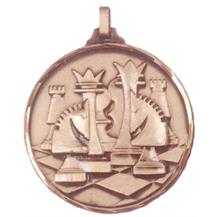 Faceted Chess Medal