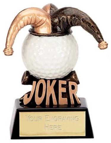 Joker Ball Golf Trophy