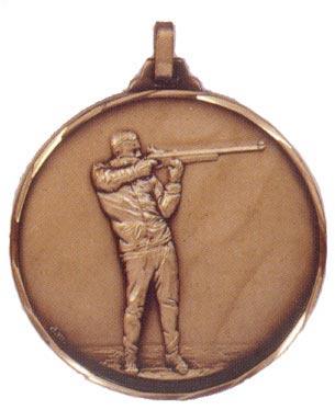 Faceted Shooting Medal