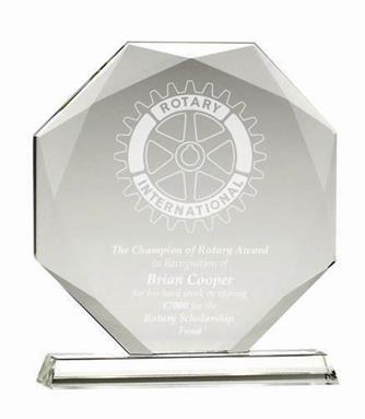 Diamond Optical Crystal Award
