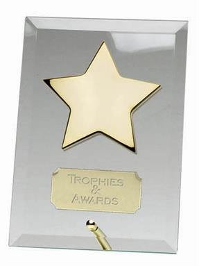 Crest Star Jade Glass Award