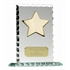 Pearl Edge Star Jade Glass Award