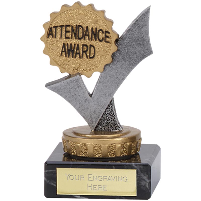 Mini Star Attendance Trophy Free Engraving 