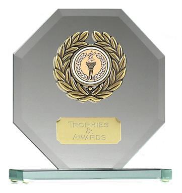 Octagon Jade Glass Award