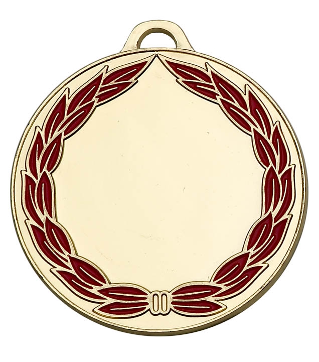 Classic Wreath 50mm Medal