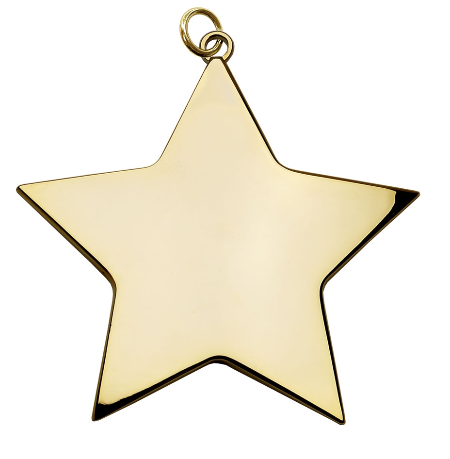 Star 68mm medal