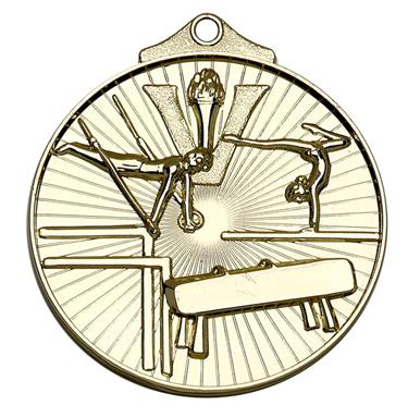 Gymnastics 52mm Medal