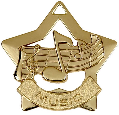 Gold Music Star Medal AM710