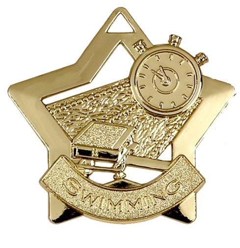 Swimming Mini Star Medal