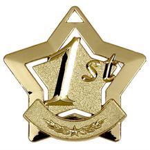 1st Place Mini Star Medal