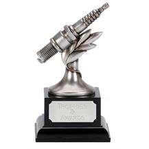 Emblem Spark Plug Motorsport Trophy