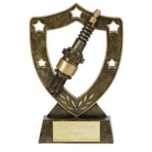 Spark Plug Shield Star Trophy