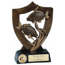 Fishing Celebration Shields Trophy