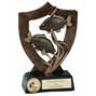 Fishing Celebration Shields Trophy thumbnail
