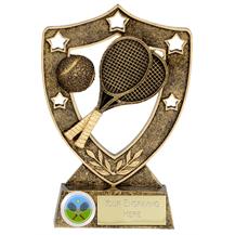 Shield Star Tennis Trophy