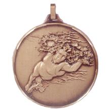 Faceted Swimming Medal - Female