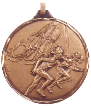 Faceted Athletics Medal