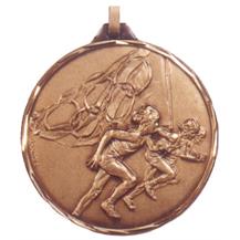 Faceted Athletics Medal