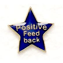 Positive Feed Back Star Badges