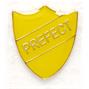 Yellow School Prefect Shield Badges thumbnail