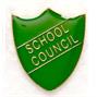Green School Council Shield Badges thumbnail