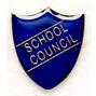 Blue School Council Shield Badges thumbnail