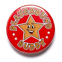 Playground Buddy Pin Badge