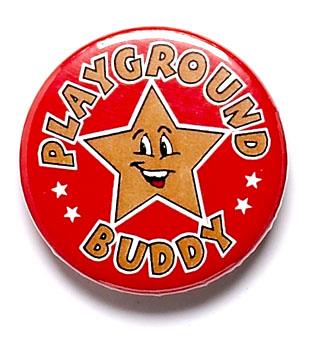 Playground Buddy Pin Badge