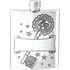 Pewter Hip Flask - 18th Birthday with Key