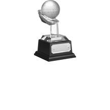 AC20A Optical Crystal Golf Ball Award
