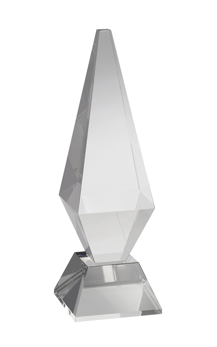 AC142 Crafted Clear Optical Crystal Award