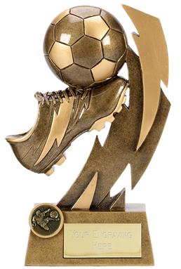 FREE ENGRAVING 6" Football Sport Bank Resin Trophy