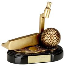 A1176 Golf Putter Trophy