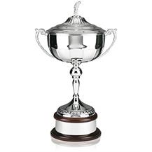 HVL536D Silver Plated Ryder Cup Style Trophy